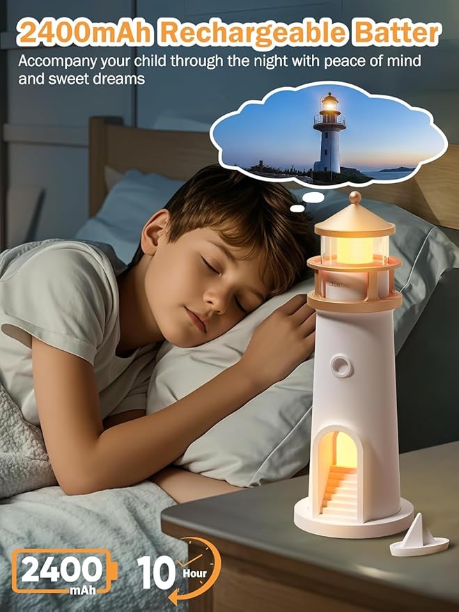 Lighthouse Moon Projection Lamp