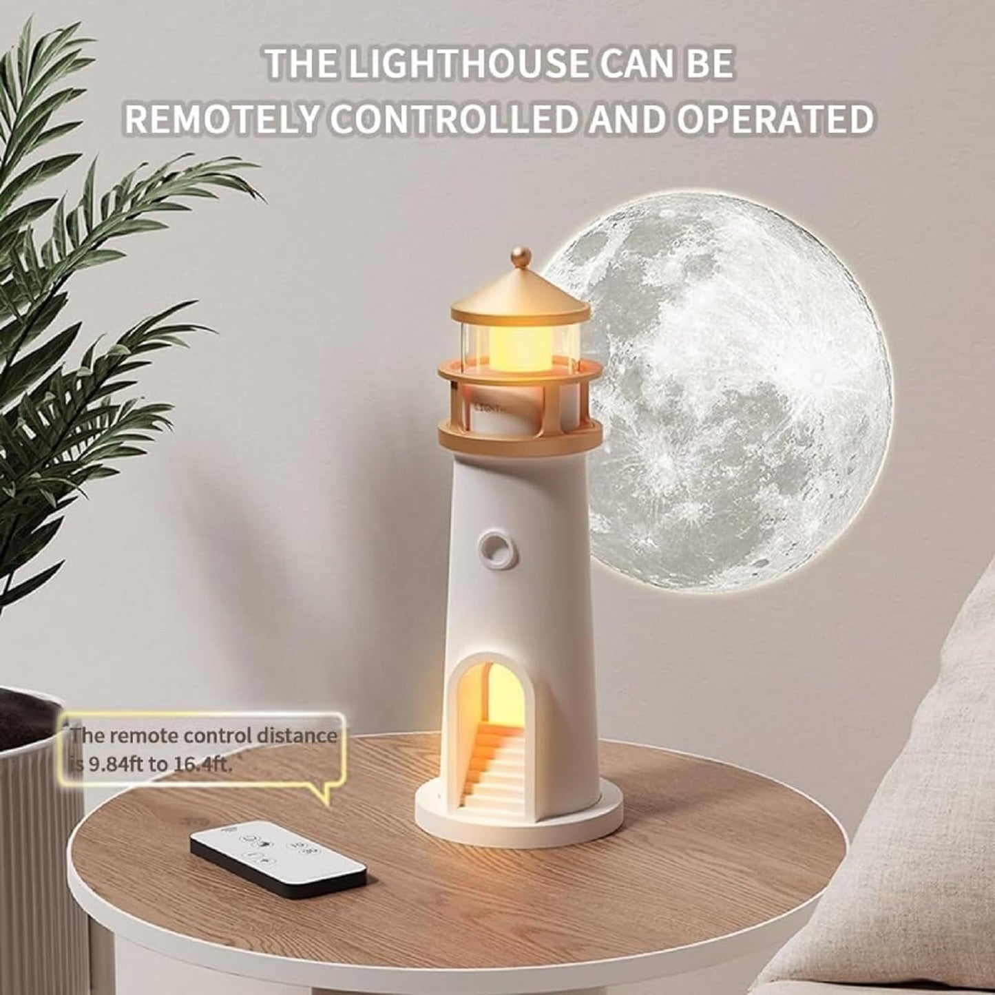 Lighthouse Moon Projection Lamp