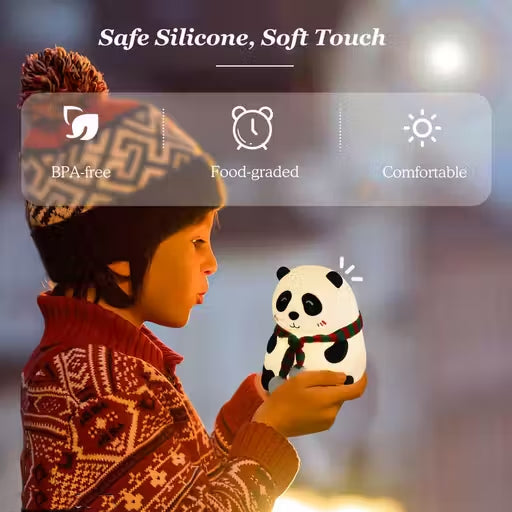 Panda Night Silicon Lamp